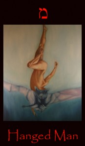 Hanged Man Major Arcana Tarot Card, Tarot of the Morning Star