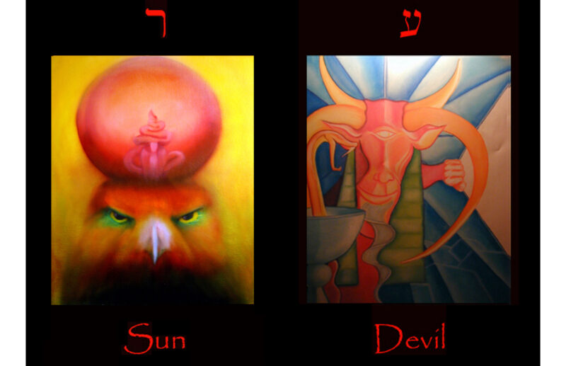 Sun in Capricorn corresponding to tarot major arcana card Devil