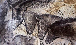 horses, prehistoric cave paintings