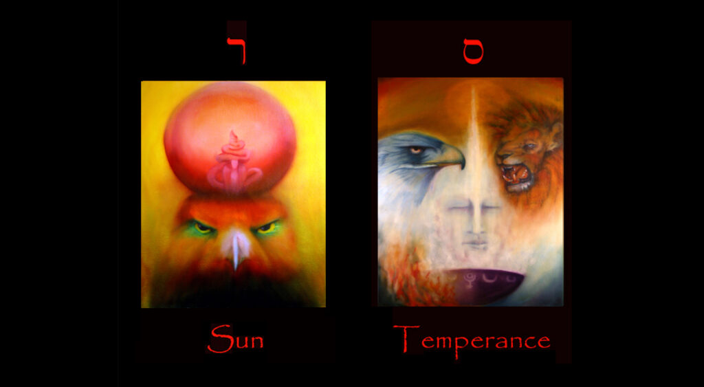 Sun Sagittarius, Tarot Temperance
