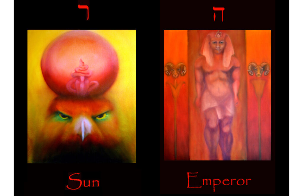 Sun enters Aries, allocated to tarot major arcana card Emperor.