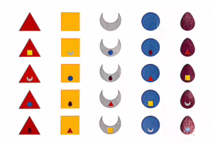 tattwa symbols, alien, dream linguistics, transmission, astral projection, skrying.